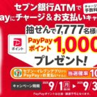 PayPayポイント 1,000円分