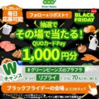 QUOカードPay 1,000円分