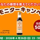 謹製スパイスソース 商品モニター