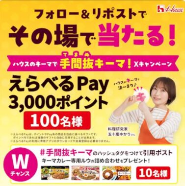 えらべるPay 3,000円分
