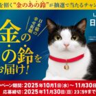 金のあの鈴 / QUOカードPay 5,000円分 / 金ピカのあの鈴