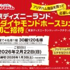 ザ・ダイヤモンドホースシュー貸切チケット