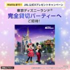 東京ディズニーランド完全貸切パーティー招待券