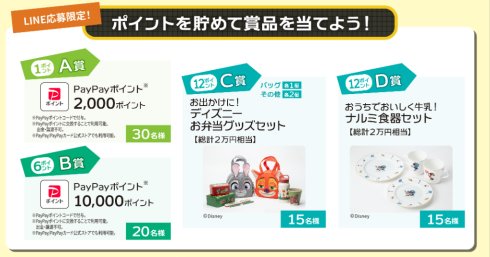 2万円相当のディズニーグッズやPayPayポイントが当たる豪華クローズド懸賞