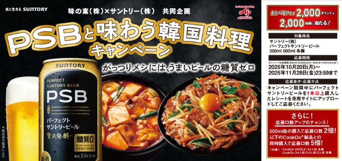 2,000名様にえらべるPay2,000ポイントが当たるクローズドキャンペーン