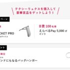 ソニー ウェアラブルサーモデバイス / えらべるPay 5,000ポイント