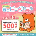 Amazonギフトカード 500円分
