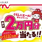 ニチリウグループ商品券 最大20,000円分