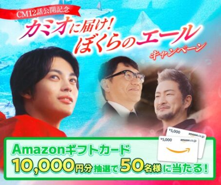 Amazonギフトカード10,000円分がその場で当たる豪華LINE懸賞