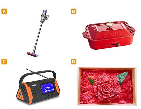 家電やグルメも当たるJ:COMの豪華プレゼントキャンペーン