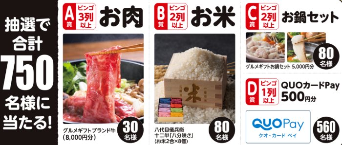 グルメやQUOカードPayも当たるハウス食品のレシートキャンペーン