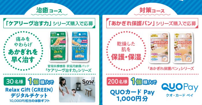 カタログギフトやQUOカードPayが当たるニチバンのクローズドキャンペーン