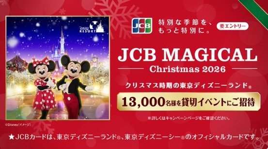 クリスマス時期の東京ディズニーランド完全貸切キャンペーン