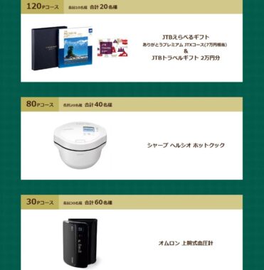 カタログギフト＆旅行券や家電も当たる明治の豪華キャンペーン