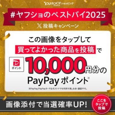 10,000円相当のPayPayポイントが当たる豪華X懸賞