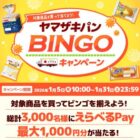 えらべるPay 最大1,000円分