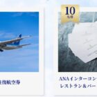 ANA国内線往復航空券 / ANAインターコンチネンタルホテル東京 ギフト券 他