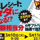 ギフトペイ 最大3万円分