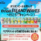 「orion Island Waves」ペアチケット