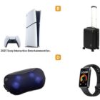 PlayStation 5 / キャプテンスタッグ スーツケース / ドクターエア 3Dマッサージピロー 他