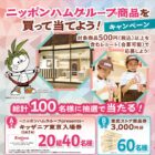 【東武ストア×ニッポンハムグループ】キッザニア東京チケットや商品券が当たる豪華懸賞