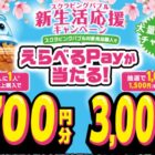 えらべるPay 700円分 / えらべるPay 3,000円分