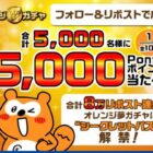 最大5,000Pontaポイント