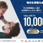 Visa eギフト 10,000円分 / P＆G商品セット 3,000円分