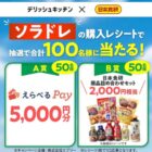 えらべるPayや日本食研　商品セットが当たるレシートキャンペーン