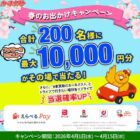 えらべるPay 最大10,000円分