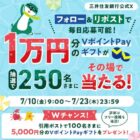 VポイントPayギフト 10,000円分