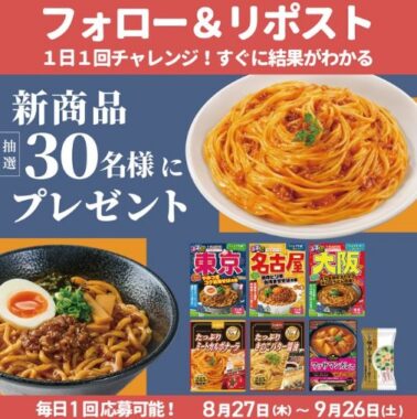 ハチ食品 新商品セット