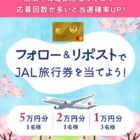 JAL旅行券 最大5万円分