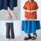 シンプルTシャツ / 冷感カーブデニムパンツ 商品モニター