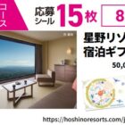 星野リゾート宿泊ギフト 5万円分 / 鹿児島・宮崎の恵みセット 他