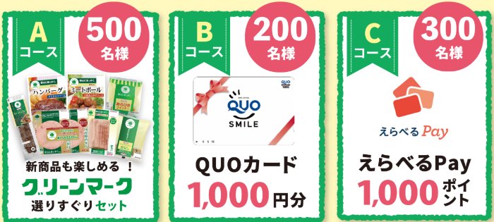 1,000名様に信州ハム商品セットやQUOカードなどが当たるクローズドキャンペーン