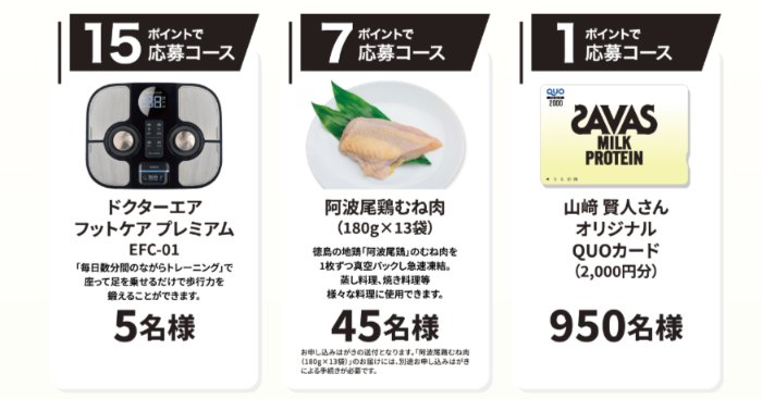 ドクターエアのフットケアアイテムやQUOカードも当たるクローズドキャンペーン