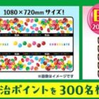 オリジナルマーブルレジャーシートやマーブルセットが当たるキャンペーン