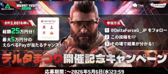 最大50,000円分のえらべるPayが当たる毎日応募Xキャンペーン