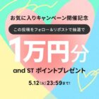and ST ポイント 1万円分