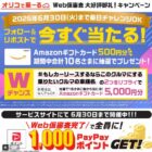 Amazonギフトカード 500円分