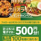 ほっともっと電子マネー 500円