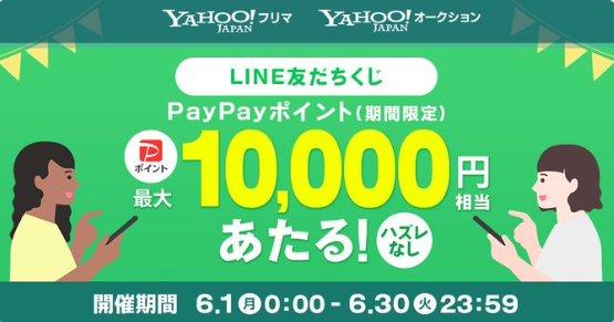 全プレ!最大1万円相当の期間限定PayPayポイントがその場で当たるLINE懸賞
