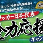 サッカー日本代表戦チケット / スポーツグッズセット / 商品券 5,000円分