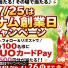 QUOカードPay 500円分