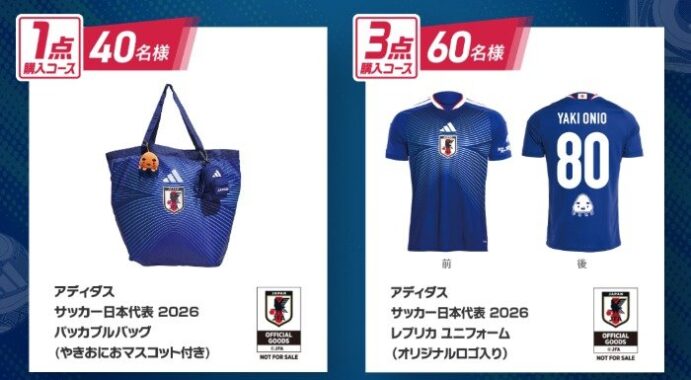 サッカー日本代表応援グッズが当たるニッスイのクローズドキャンペーン