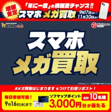 ソフマップポイント 3,000円分