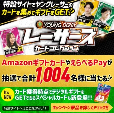 Amazonギフトカード 最大 3,000円分 / えらべるPay 最大 1,000ポイント