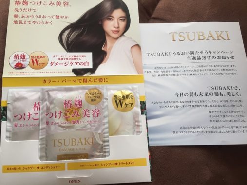 資生堂　SHISEIDO　TSUBAKI