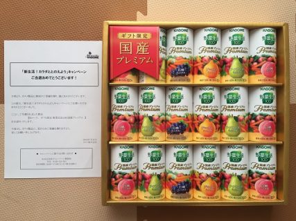 KAGOME「野菜生活100 国産プレミアムセット　カゴメ